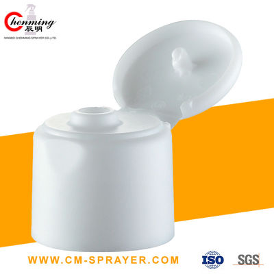 Good price 24mm 24/410 Beyaz Pp Flip Top Plastik Şişe Kapakları Flip Top Su Şişesi Kapağı çevrimiçi
