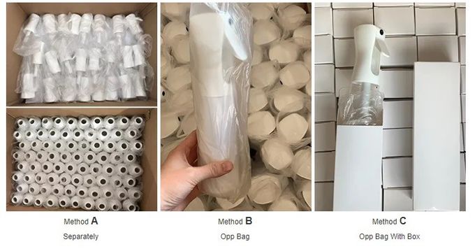 Alkol Plastik Detaylandırma Sürekli Sprey Şişesi 300ml Saç Su Sisi Şişesi 4